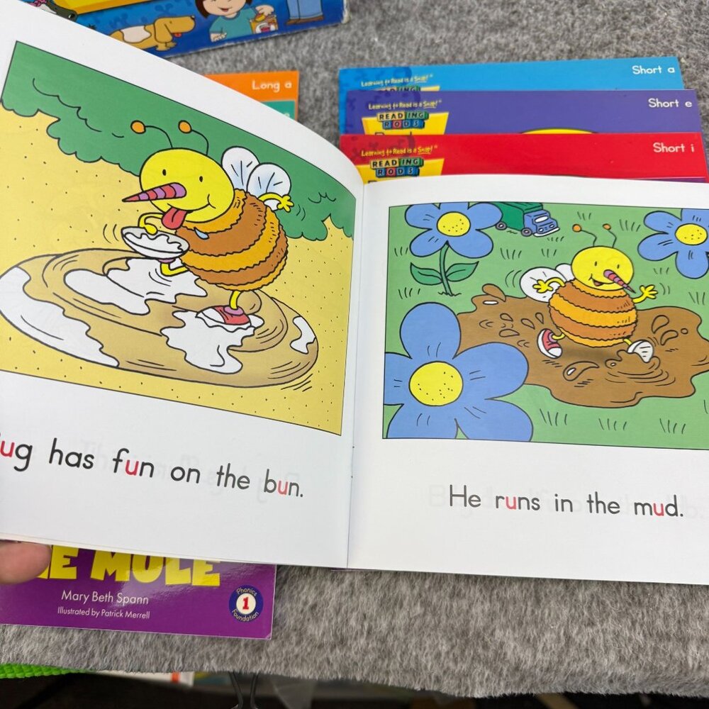 ✅Learning Resources Reading Rods Readers Phonics Foundation Book Set 1 - Picture 4 of 10